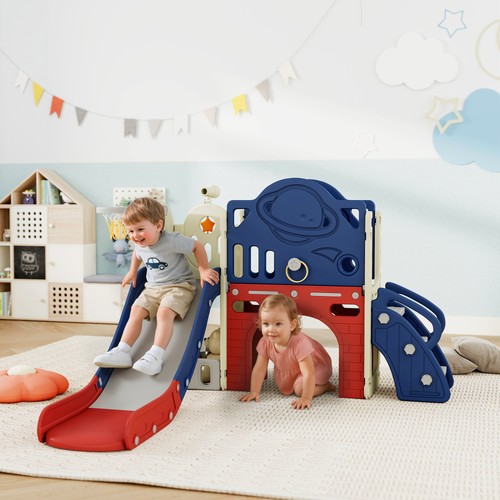 Qaba toddler slide set - qaba, in