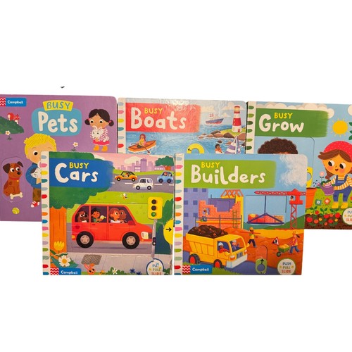 Campbell busy books set - busy, of