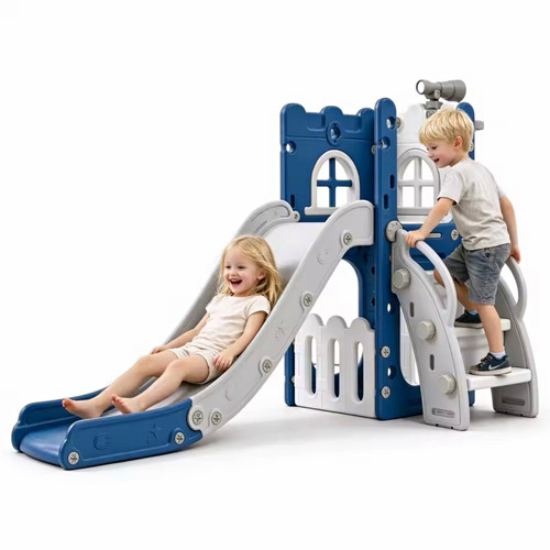 Kids outdoor plastic - outdoor, slide