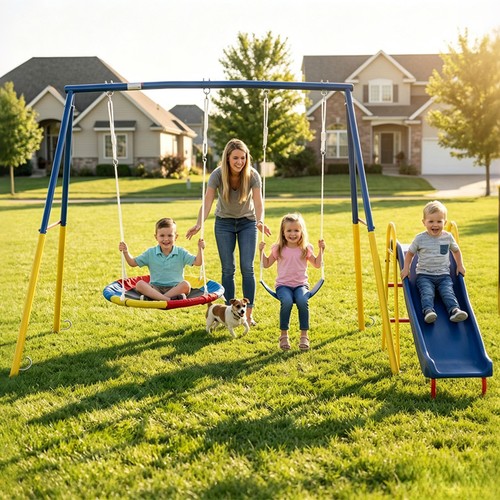 Heavy duty swing - heavy, set
