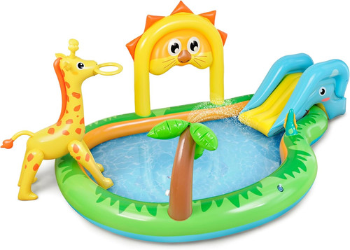 Inflatable zoo themed - zoo-themed, kiddie
